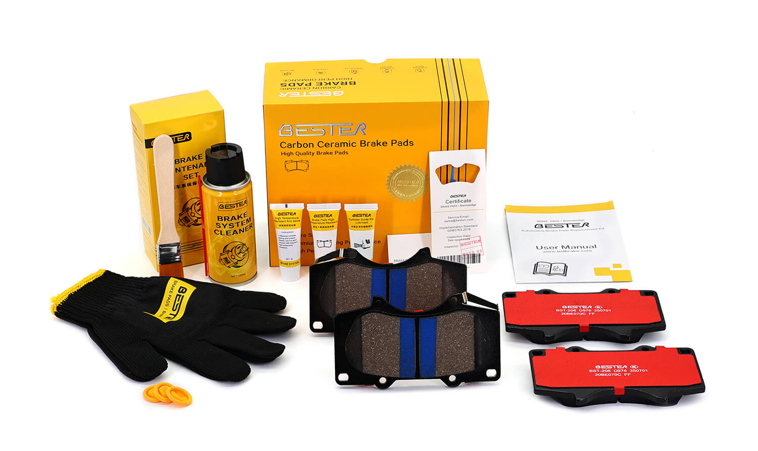 BESTER Carbon Ceramic Brake Pads